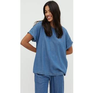 mbyM Amana LW-M T-shirt - Blå - str. XS