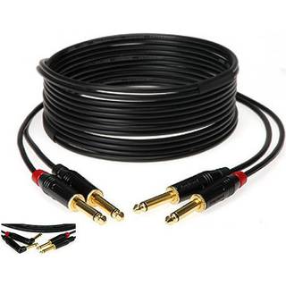 Klotz KMPR0600 6 m Lige - Vinklet Instrumentkabel