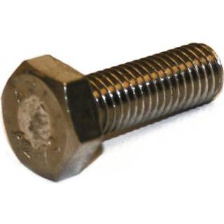 Stålbolt - fuldgevind - M10 [DIN 933] - Rustfrit stål A2