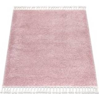 Tæppe BERBER firkantet 9000 hjul kvaster berberi Marokkansk shaggy 160x160 cm