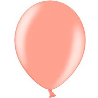 50 stk. Latex balloner creme rose guld 10" – Luksus metallic til fest &amp; dekoration