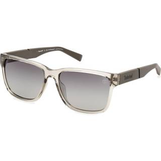 Timberland Mand TB9335-H 45D Solbriller Injiceret Brun Røg Firkantet Polariseret