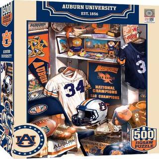 Auburn Tigers puslespil 500 stykker omkl?dningsrum