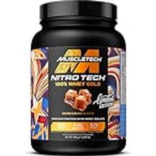 MuscleTech - Nitro-Tech 100% Whey Gold, Saltet Karamel - 908g