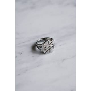 Northern Legacy Web of Wyrd Signature Ring Sølvtonet.