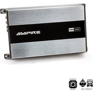 4-kanals 24V bil/lastbil forstærker kompakt 4x100W RMS Ampire