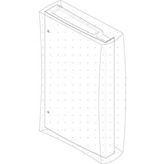 Electrolux køleskabsdør, højre, inox, 542.8x944.5mm 140235214305