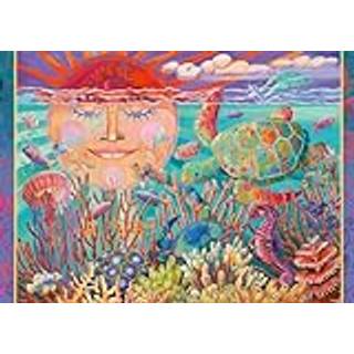 Ravensburger Sun and Sea 500 stykker Storformat Jigsaw Puzzle For Voksne - 12001003 - Let at se & let at holde store stykker passer perfekt samme