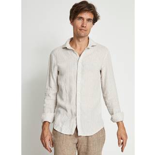 Sydney Skjorte, Sand/White, M