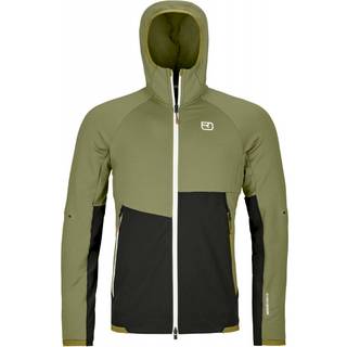 Ortovox Fleece Rib Hoody Fleecejakke Herrer størrelse XXL farve olivengrøn