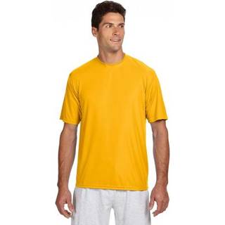 Herre Køleprestation T -shirt - Grafit - S (D0102H7KGN8)