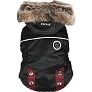 Puppia Brock Winter Jumper - Black - S