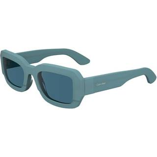 Calvin Klein Unisex CK24511S 413 Solbriller Bio-cecid Lyseblå Blå Firkantet Normal - Lyseblå