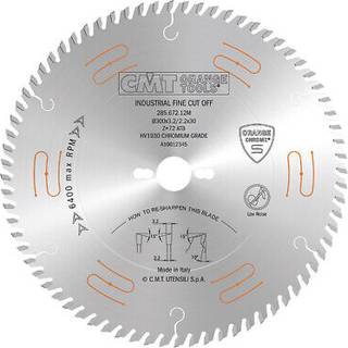 CMT Klinge 250x3,2x30 Z60 Chrom - 285.660.10M