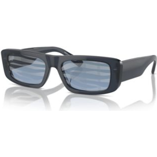 Emporio Armani Mand EA4229U 6120AM Solbriller Acetat Blå Blå Firkantet Normal Dekoration - Blå
