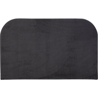 Mille Notti Sengegavl Bianca Sammet Mørkegrå 90x100 cm