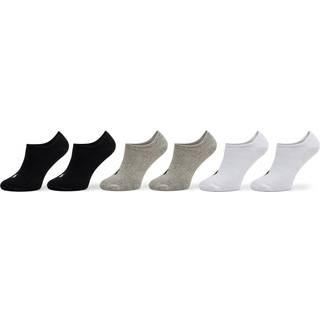 Polo Ralph Lauren 6-Pack No Show Big Pony Pony Socks Black/White/Grey