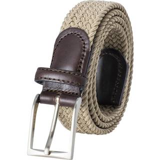 Lindenmann Herren Gürtel beige Textil