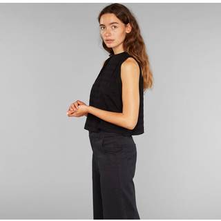 DEDICATED Women's Top Namsos Lace Top Damer størrelse M farve sort