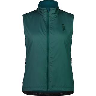 Mons Royale Women's Redwood Wind Vest Evergreen, XS