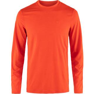 Fjällräven Abisko Day Hike L/S Longsleeve Herrer størrelse XL farve rød