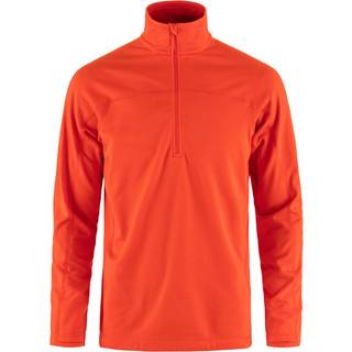 Fjällräven Abisko Lite Fleece Half Zip Fleecesweatere Herrer størrelse M farve rød