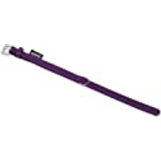 Læderhalsbånd SOUTH - L-XL: 60 cm (50-58 cm) - 28/32 mm - Lilla