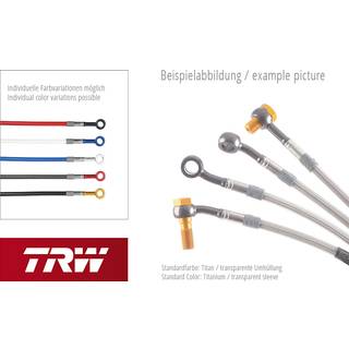 TRW Hulskrue Bremseledning I 3 forskellige farver