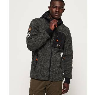 Superdry Mountain Sherpa hættetrøje med lynlås