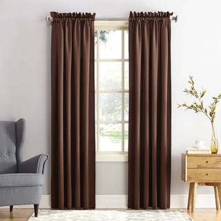Sun Zero Barrow Energy Effict Rod Pocket Curtain Panel Pair