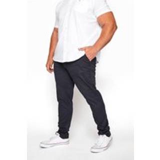 BadRhino Big & Tall BadRhino Big & Tall Blue Stretch Chino Trousers