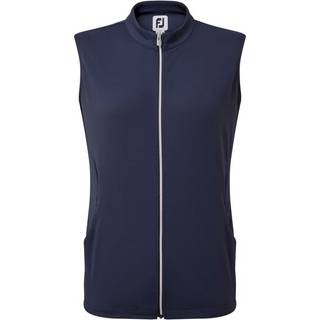 FootJoy Full-Zip Solid Dame Vest - Navy - Str. L