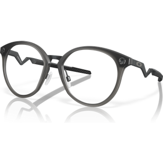 Oakley Mand OX8181 COGNITIVE R 818102 Optiske stel Titanium Grå Transparent Rund Normal