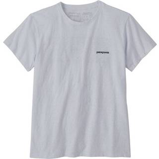 Patagonia Women's P-6 Logo Responsibili-Tee White, L