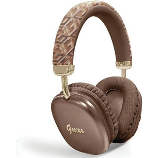 Guess G Cube Metallic Script Logo On-Ear trådløse hovedtelefoner - sort