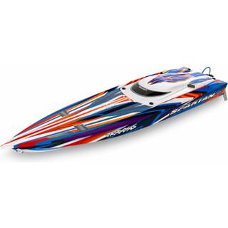 Traxxas Spartan-SR BL TQi TSM Self-Righting - vild fjernstyret båd - Orange