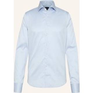 van Laack Herren Hemd blau Slim Fit