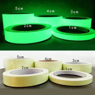 Selvlysende fluorescerende tape - 10 meter lang, lyser op til 12 timer i mørket