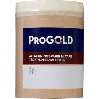 Progold Afdækningspapir m. Tape 180mm x 25M