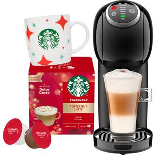 De’Longhi | Dolce Gusto Genio S Plus (sort) - 1 pakke kapsler + kaffekrus