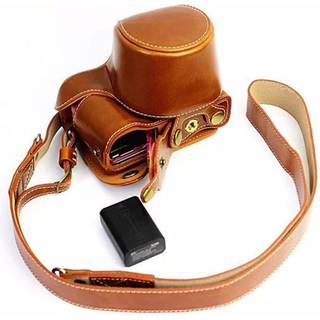 Sony A500/A5100/NEX3N taske til kamera i læder - Brun