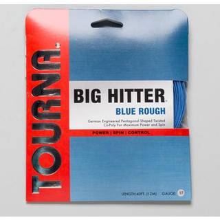 Tourna Big Hitter Blue Rough 17G Set maksimal spin polyester tennisstreng