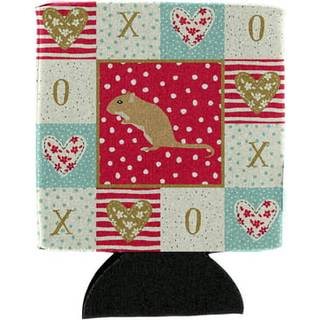 """" Caroline's Treasures CK5449CC Gerbil Mouse Love Can eller Bottle Hugger Cold-Beverage-Koozies Multicolor """"