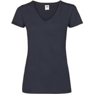 Fruit of the Loom F271N Ladies´ Valueweight V Neck T Deep Navy XL