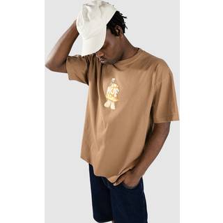 HUF Shroomery T-shirt - S - camel