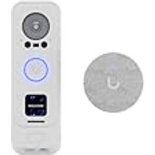 Ubiquiti UVC-G4 Doorbell Pro PoE Kit-White Dual-camera PoE dørklokke og klokke med avancerede AI- og brugervenlighedsfunktioner, Hvid Farve