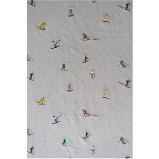 Fine Little Day Skiers stof Natur