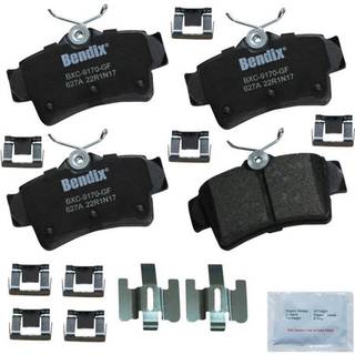 Bendix Priority1 CFC627A Keramiske bagbremseklodser til Ford Mustang 2001-1994 Mustang 2004-2003