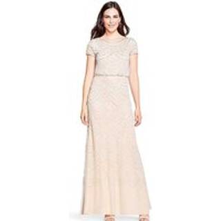 Adrianna Papell Adrianna Papell Blouson Beaded Dress