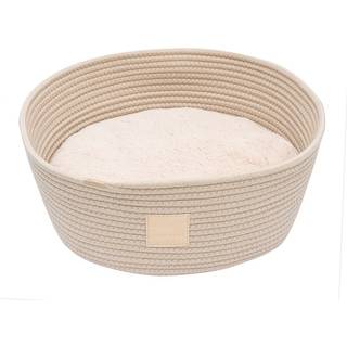 FuzzYard Life Rope Basket Bed Sandstone